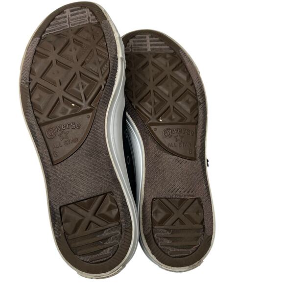 CONVERSE Chuck Taylor II All Star Ox Sneakers Low Top Black White Unisex M6/W8 - Picture 5 of 10